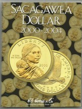 SACAGAWEA DOLLAR 2000-2004 H.G. HARRIS &amp; CO. COIN COLLECTOR&#39;S BOOKLET #2715 - $5.89
