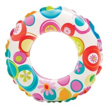 Intex Recreation 59230EP Lively Print Swim Ring 20&quot;, assorted designs - £8.61 GBP