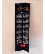 Vintage Mexican Levis Denim Calendar Store Advertising Sign Banner Jeans... - €165,03 EUR