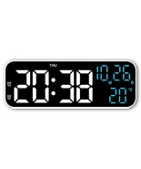 Digital Alarm Watch Multi-function LED Voice Control Temperature Date Day Week - $33.99