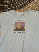 Rare Womens Patagonia Built To Endure Cotton T-shirt Size L - £15.48 GBP