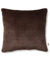 Drew &amp; Jonathan Home Cut Faux Fur Solid Decorative Pillow,Brown,18 X 18 - £31.64 GBP