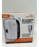 itek Smarthome Wi-Fi Range Extender Eliminate Dead Zones Is Easy Set Up ... - $6.99