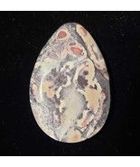 Exotica/Sci-Fy Jasper Cabochon, Natural, Pear-shaped JC8 - $30.00