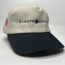 Reinke Manufacturing Electrogator II Logo Canvas Snapback Trucker Farmer Hat USA - $19.55