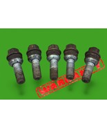 2003-2010 porsche cayenne 07-15 audi q7 wheel lug nut bolt set of 5 oem - $628.30 MXN