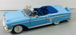 Motor Max 1958 Chevrolet Impala Convertible 1/24 Scale 73267BU Light Blue - $24.70