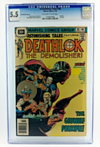 ASTONISHING TALES #36 CGC 5.5 30 CENT VARIANT 1976 DEATHLOK LAST ISSUE M... - £70.88 GBP