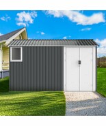 8x12 Metal Shed - $1,712.35 CAD
