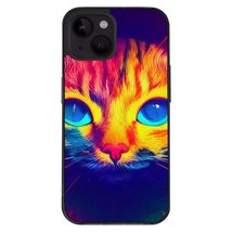 Cat Print iPhone 14 Case - Cat Phone Case for iPhone 14 - Cute iPhone 14 Case - £19.57 GBP