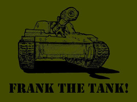 FUNNY TSHIRT Frank The Tank T-Shirt Mens Bachelor Party Home Brewing Tee Shirt - £10.34 GBP