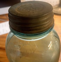 Ball quart blur jar with zinc lid - £19.35 GBP