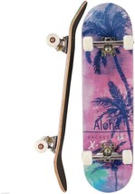 Wilver Complete Skateboards For Beginners Pro 31-Inch Complete Skateboar... - $59.94