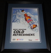 2011 Coors Light Beer NASCAR 11x14 Framed ORIGINAL Vintage Advertisement - £27.23 GBP