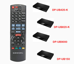Universal Remote For Panasonic Blu-Ray DP-UB150-K, DP-UB9000,DP-UB820-K,DP-UB420 - £21.08 GBP