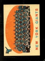 1959 Topps #133 Giants Team Ex Ny Giants *X87101 - £6.14 GBP