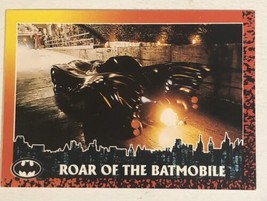 Batman Returns Vintage Trading Card #16 Roar Of The Batmobile - £1.57 GBP