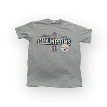 Pittsburgh Steelers NFL Fútbol Súper Cuenco XL Campeones Hombres Camisa Talla M - £34.75 GBP