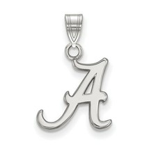 REAL Sterling Silver LogoArt University of Alabama Small Pendant - £53.17 GBP