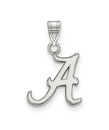REAL Sterling Silver LogoArt University of Alabama Small Pendant - £53.17 GBP