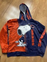 Men’s Chicago Bears Snoopy Lightweight Jacket Size X-Large - £19.67 GBP