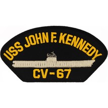 U.S. Navy USS JFK CV-67 Patch 2 1/4&quot; x 4&quot; - £9.39 GBP