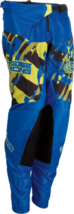 Moose Racing MX Offroad Youth Agroid Pants 24 Blue/Hi Viz - £67.90 GBP