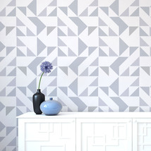 NEW! - Shapes Allover Wall Pattern Stencil - Small - DIY home decor - £31.38 GBP