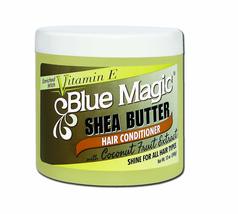 Blue Magic Shea Butter Hair Conditioner 12 oz (Pack of 2) - £10.20 GBP