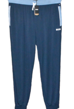 Hugo Boss Men&#39;s Design Blue  Logo Trim Light Thin Cotton Sweatpants Size XL - $76.35