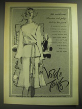 1974 Lord & Taylor Carlyle Fashion Ad - The aristocratic Russian role - £14.48 GBP