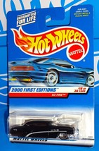 Hot Wheels 2000 First Editions 18/36 #78 So Fine Black w/ WSPs Buick Roadmaster - £3.14 GBP