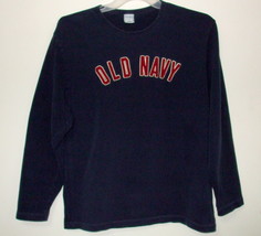 Womens Old Navy Navy Blue Long Sleeve Top Size L - $5.95