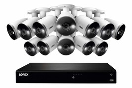 Lorex N4K3SD-1612WB 4K Smart Deterrence 16 Channel Surveillance System w... - $1,443.96