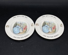 Wedgwood of Etruria Barlaston Beatrix Potter Peter Rabbit McGregor Ceramic Plate - £23.32 GBP