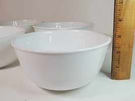 Corelle Super Soup/Cereal Bowls 28 oz Winter Frost White Set of 4 Vintage - $24.70