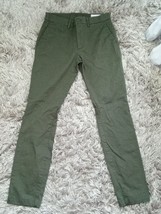 Gap Mens Pants Army Green 30x32 Khaki Skinny Stretch BOX-E AM - £19.26 GBP