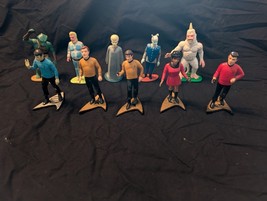 Vintage Star Trek Action Figures: Kirk, Spock, Sulu, Uhura, Scott, Many ... - $69.99