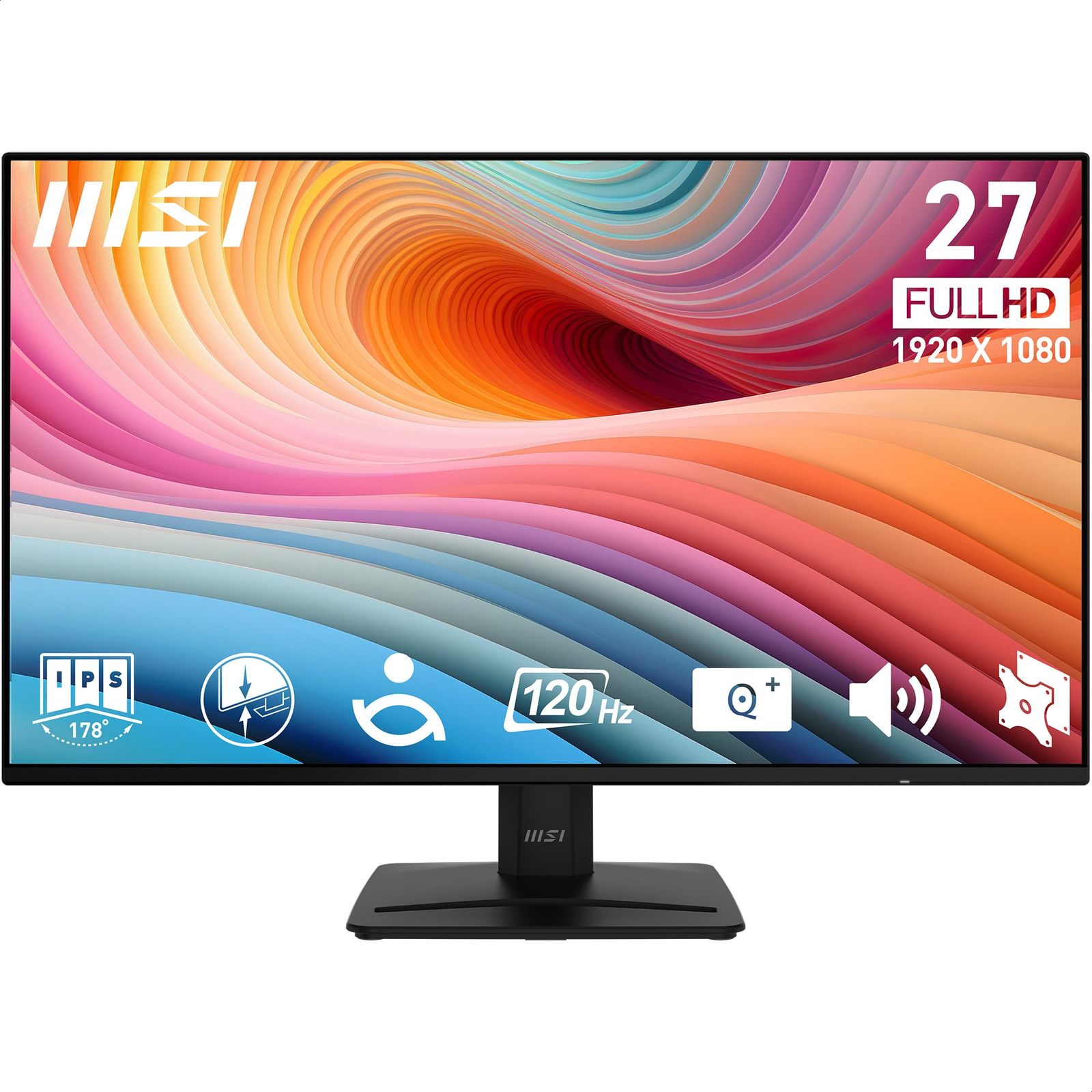 MSI Pro MP273A, 27&quot; Monitor, 1920 x 1080 (FHD), IPS, 100Hz, TUV Certifie... - $183.28+