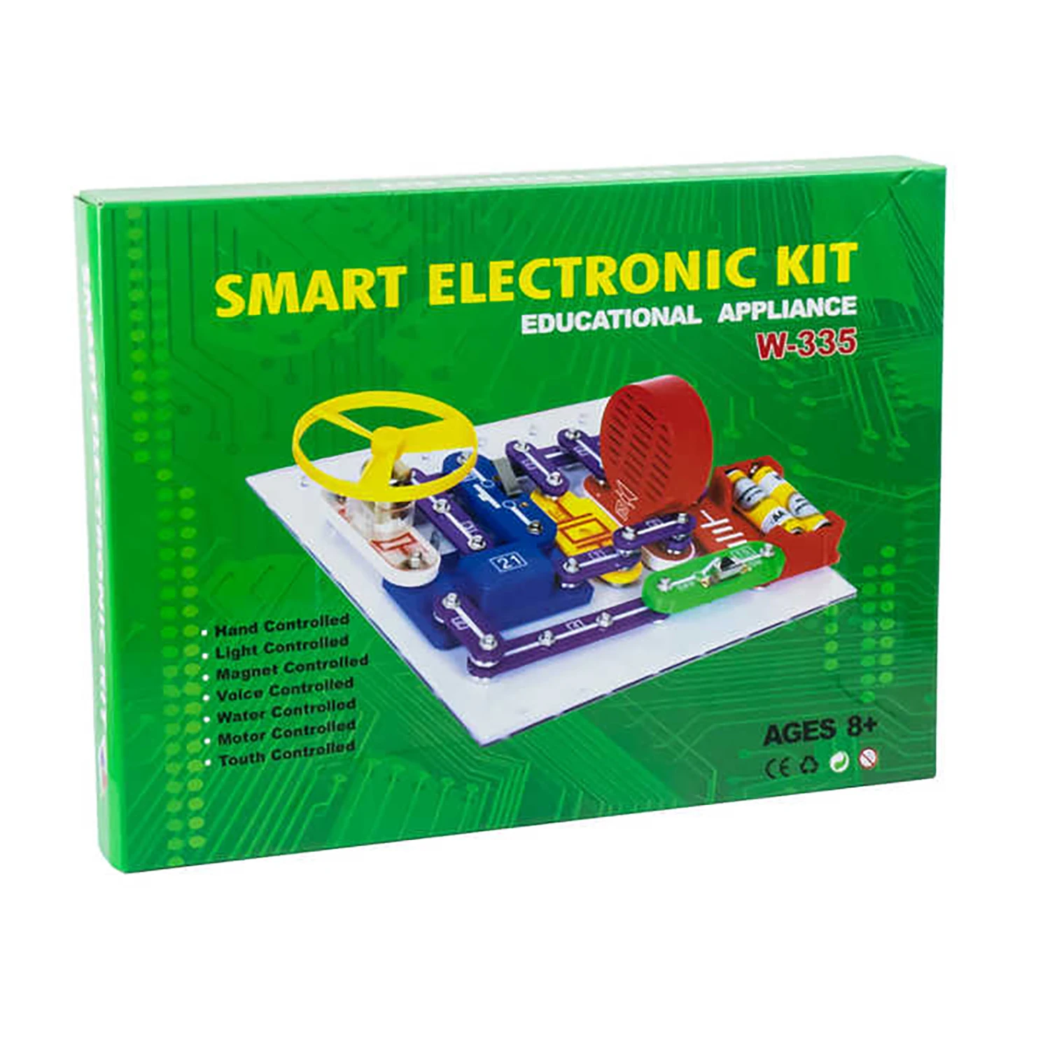 Science Kit for Kids: W-335 STEM Building Block Kit - Electronics Circuits - £72.22 GBP