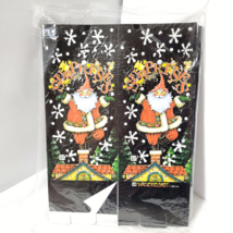 Christmas Santa Surprises Folding Luminaries Mary Engelbreit 8 New in Package - £20.72 GBP