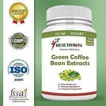 Organic Green Coffee Capsules For Weight Loss 90 Capsule  For Men &amp; Women - £21.10 GBP