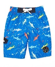 Maui and Sons Toddler Printed Swim Trunk Shorts Size 3T Color Blue - £24.82 GBP