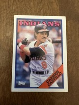 1988 Topps Carmen Castillo Cleveland Indians #341 - £0.74 GBP