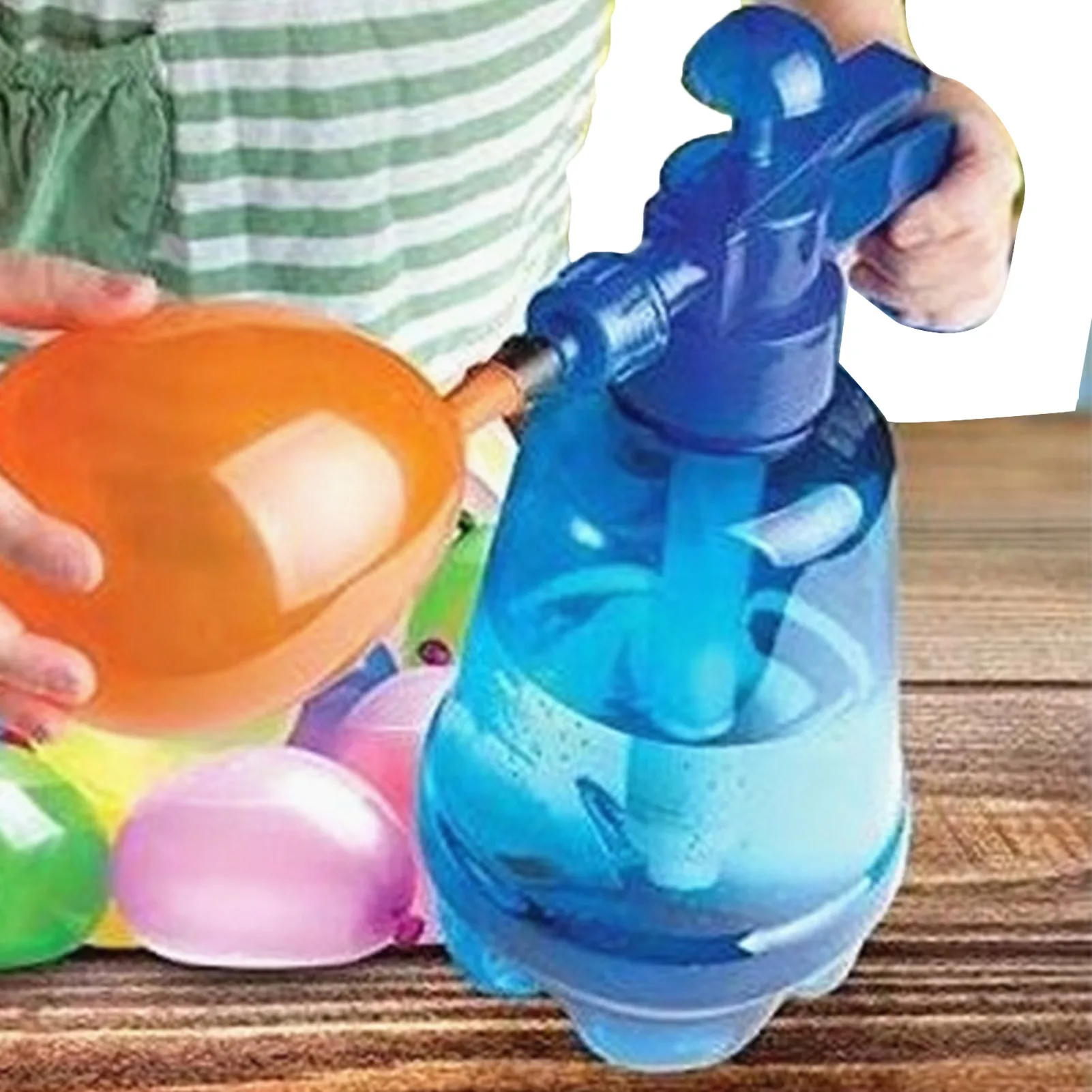 Water Balloon Pumping Station Water Balloons Pump Filler Air &amp; Water Eas... - £16.62 GBP+