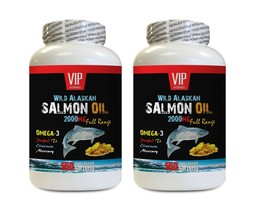 anti inflammatory supplement - ALASKAN SALMON OIL 2000 - neuroprotective 2B 360 - £37.99 GBP
