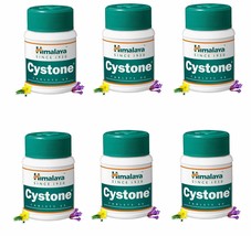 6 pack X Himalaya Herbal Cystone 60 Tabs FREE SHIP - $34.29