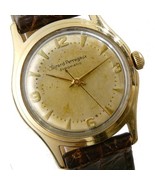 GIRARD-PERREGAUX Gyromatic GOLD TOP. Cal. 47GU Mens Watch w/Auth. Crocod... - $12,255.34 MXN