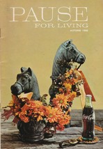 Pause for Living Autumn 1966 Vintage Coca Cola Booklet Junior Hostess Gi... - £6.32 GBP