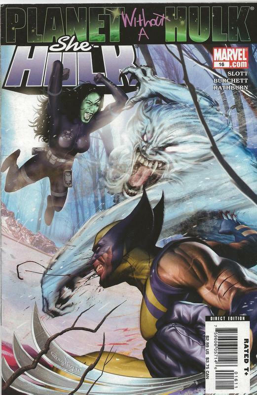 Primary image for She-Hulk #16 ORIGINAL Vintage 2007 Marvel Comics Wolverine